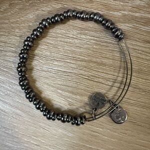 Alex and Ani Silver Beaded Bracelet